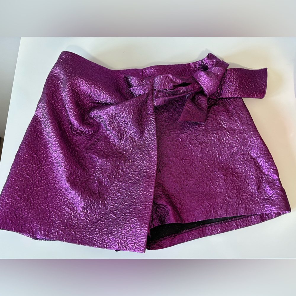 Elegant Purple Women's Zara Shorts
